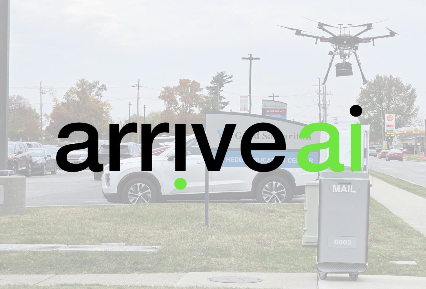 drone delivery mailbox dronedek arrive ai rebrand crowdfunding