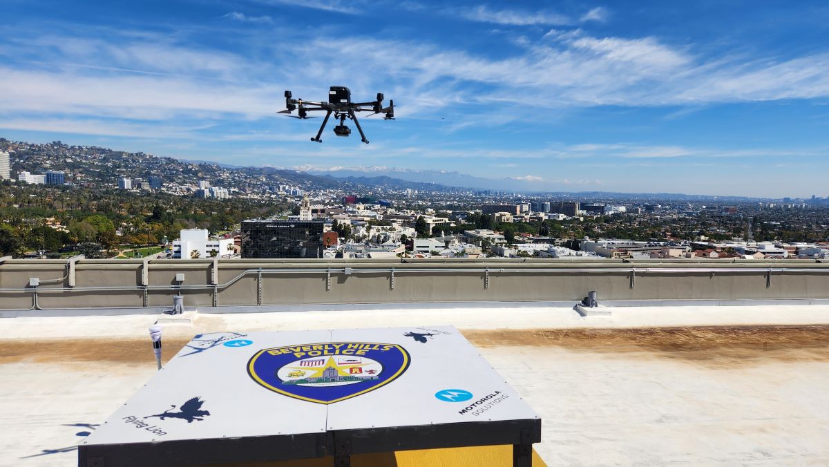 Flying Lion public safety Drone
